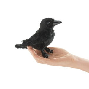 Corbeau Marionnette à Doigt
