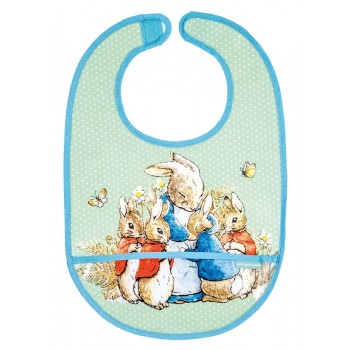 Peter Rabbit - Bavoir Vert