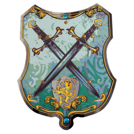 Arme en Mousse - Bouclier Chevalier Bleu