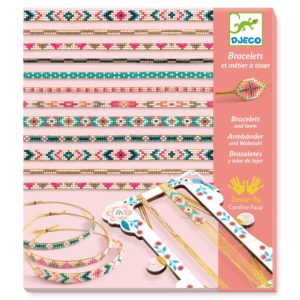 Loisirs Créatifs - 8/14 Ans - Bracelets à Tisser en Perles de Rocailles