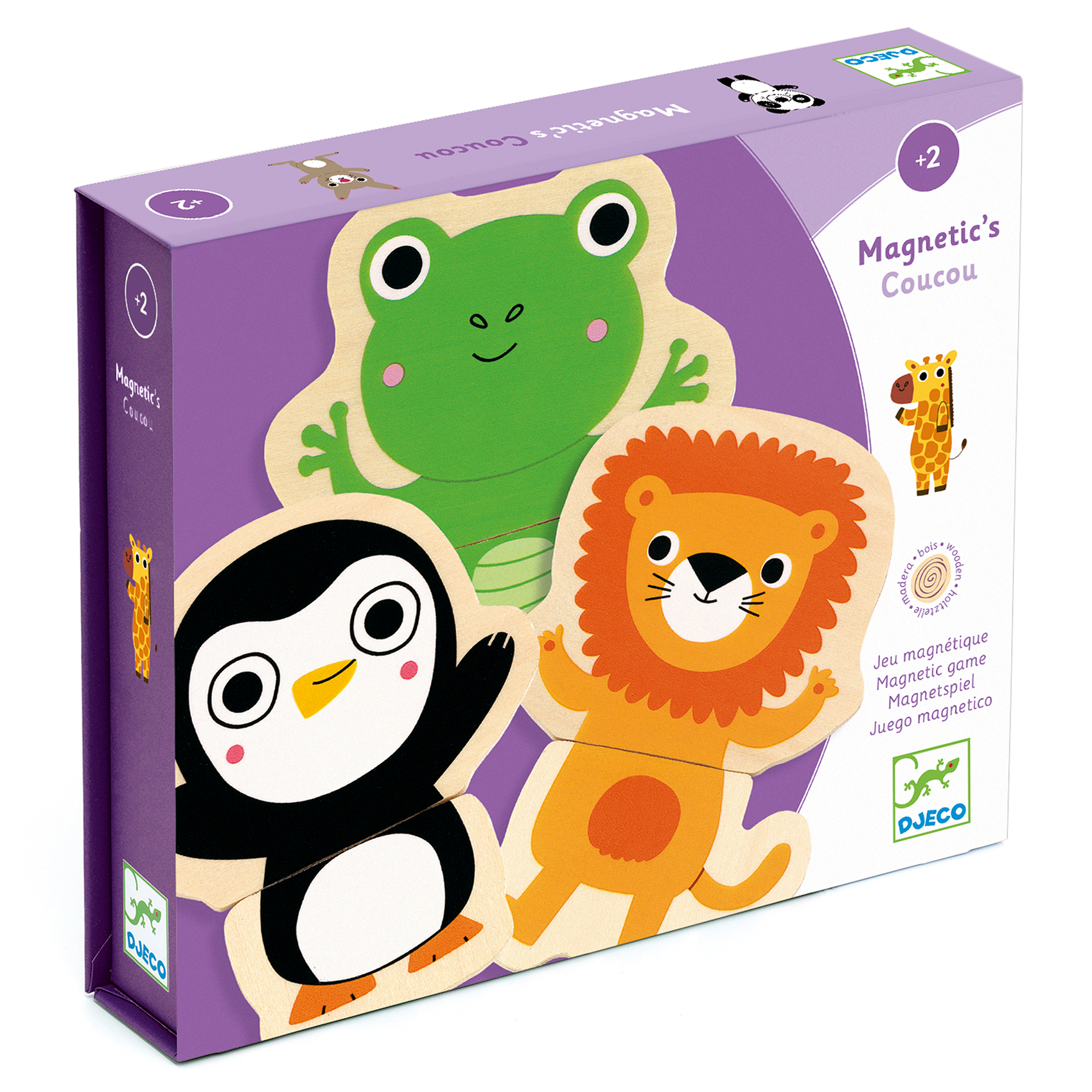 Premiers Jeux Educatifs - 2 ans et Plus - Jeux Magnétique Coucou