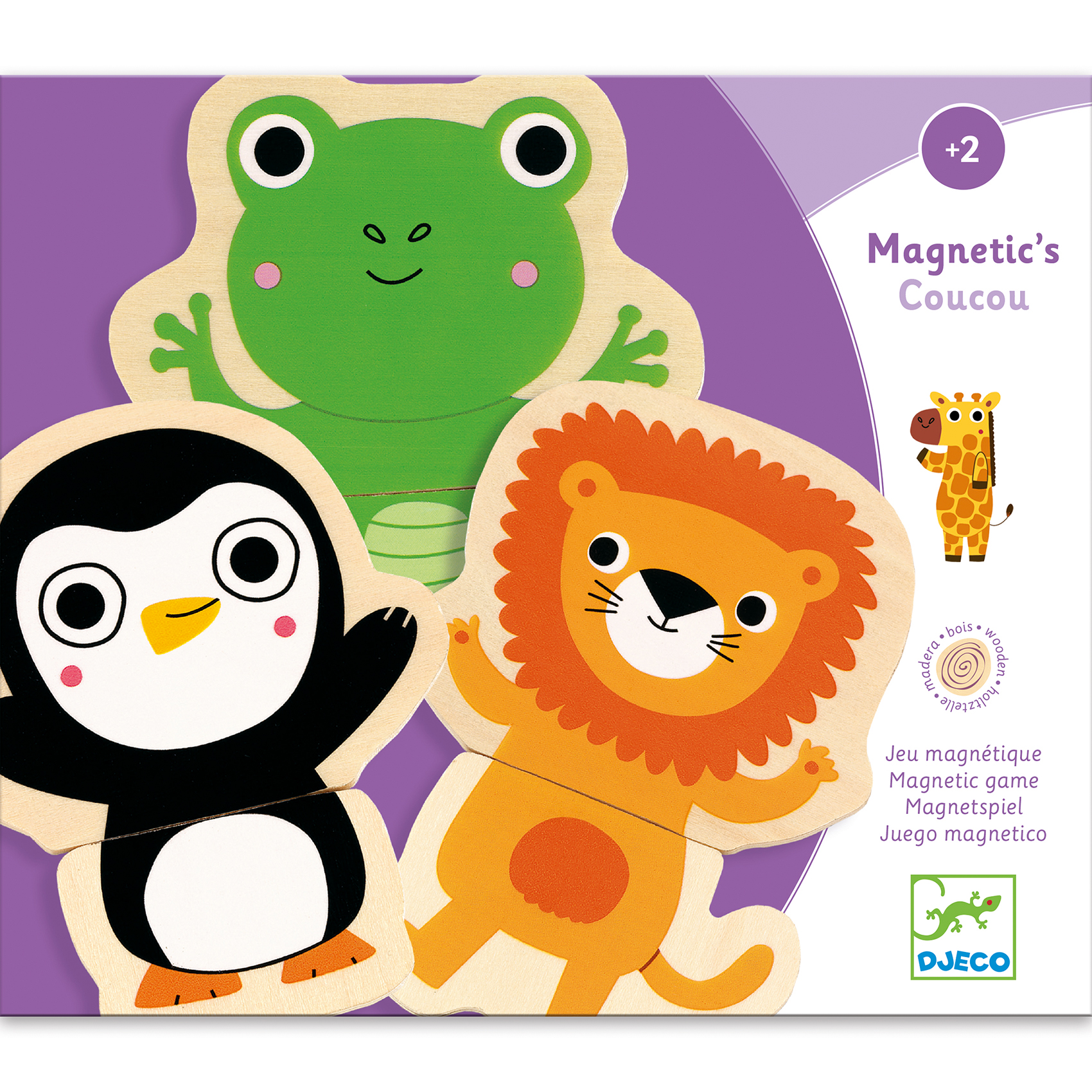 Premiers Jeux Educatifs - 2 ans et Plus - Jeux Magnétique Coucou
