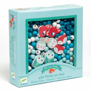 Loisirs Créatifs - 4/8 Ans - Perles en Bois Petits Animaux