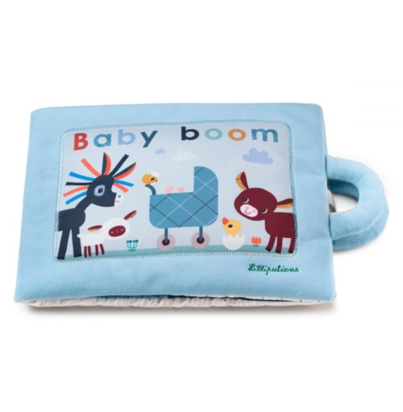 Lilliputiens - Livre d'Eveil Textile Baby Boom