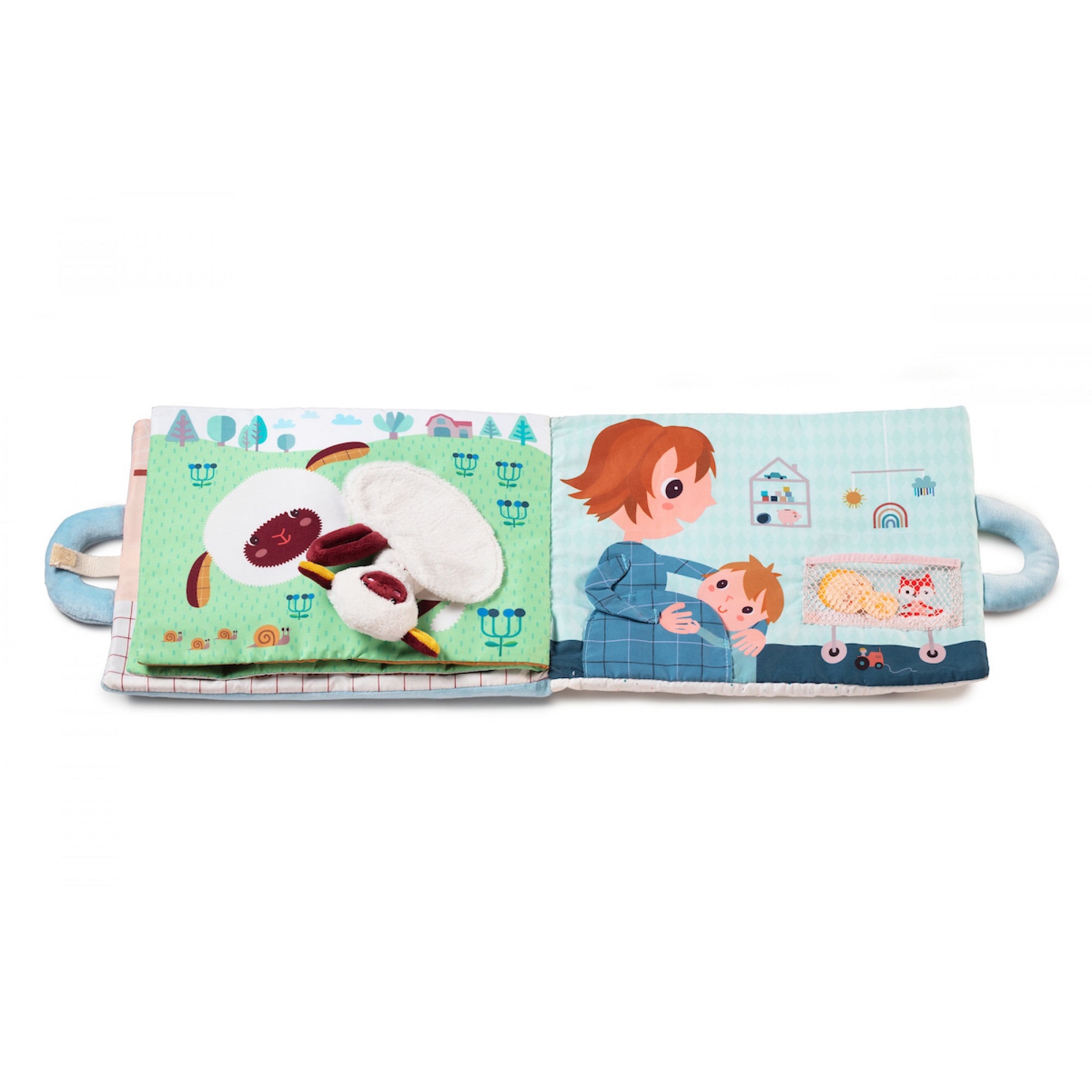 Lilliputiens - Livre d'Eveil Textile Baby Boom