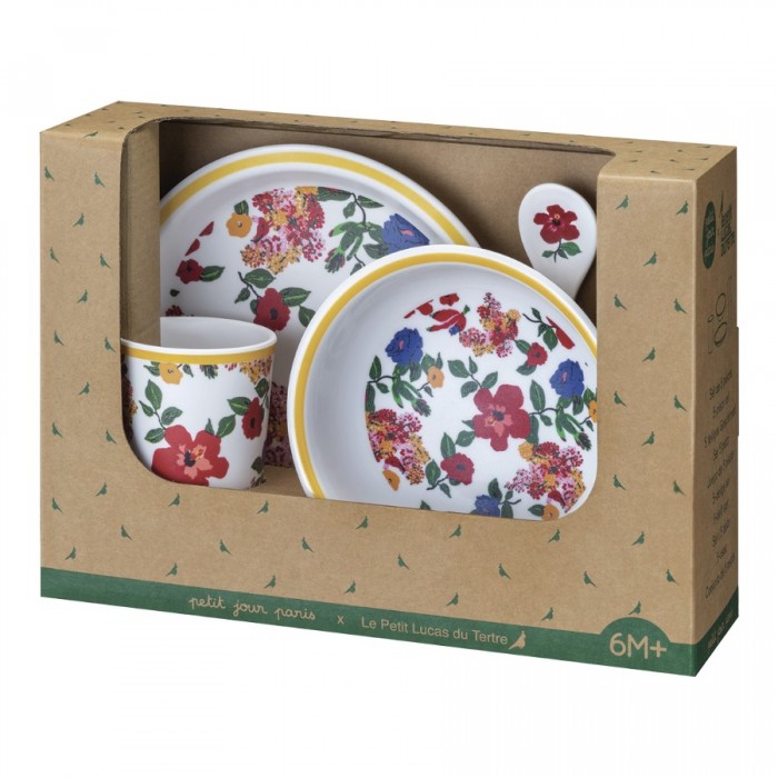 Set Repas Fleurs