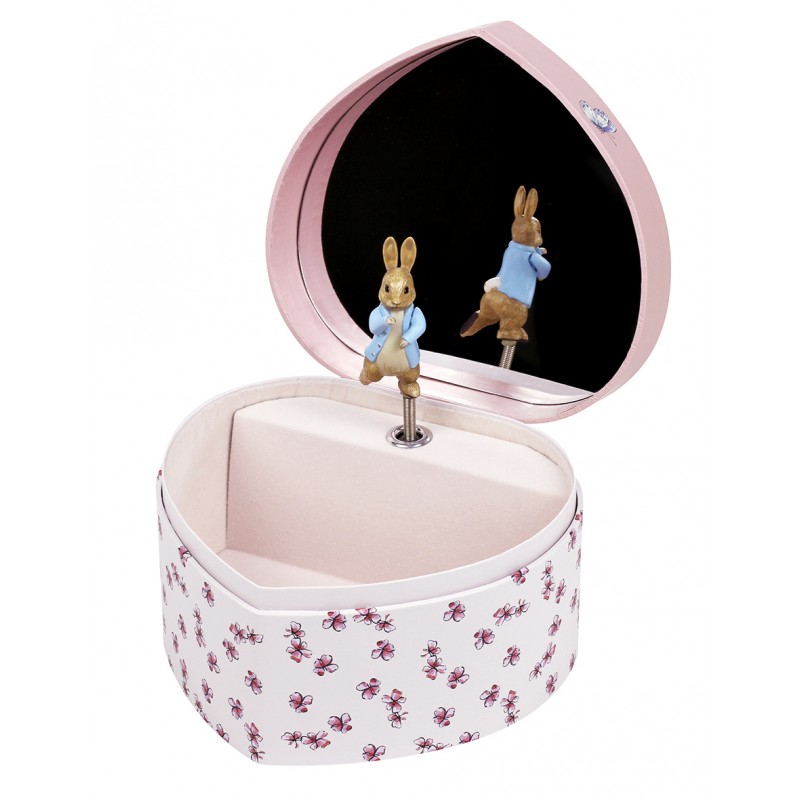 Coffret Musical Peter Rabbit Coeur