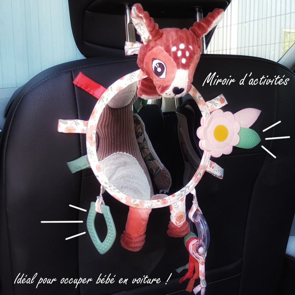 Collection Déglingos - Miroir Multi-Activités Biche
