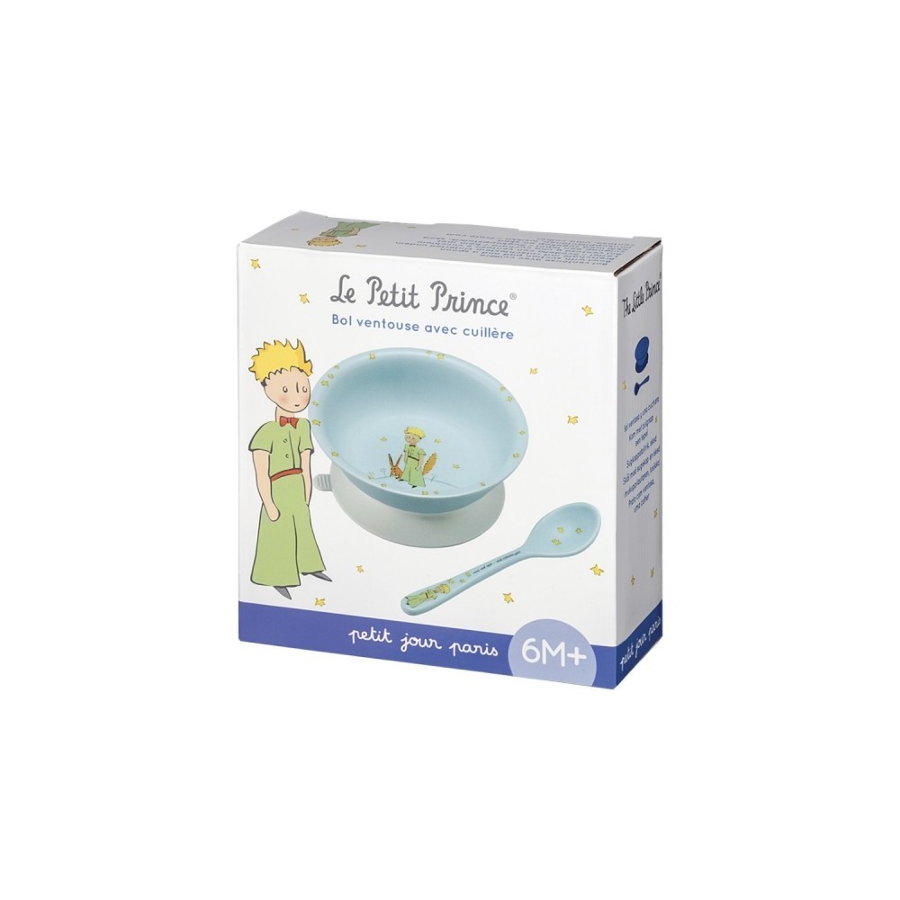 Le Petit Prince - Bol Ventouse et sa Cuillère