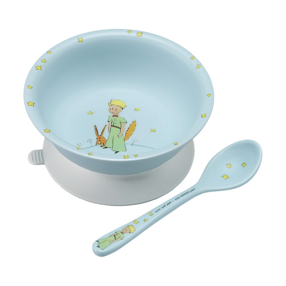 Le Petit Prince - Bol Ventouse et sa Cuillère