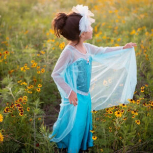 Robe et Couronne - Princesse des Neiges 3/4 ans