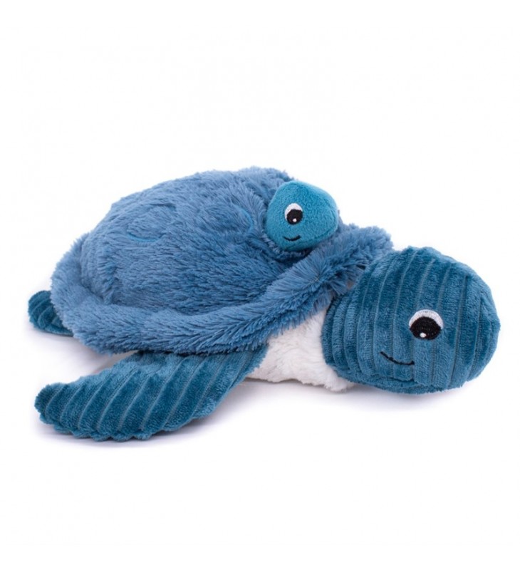 Ptipotos - Tortue Maman/Bébé Bleue