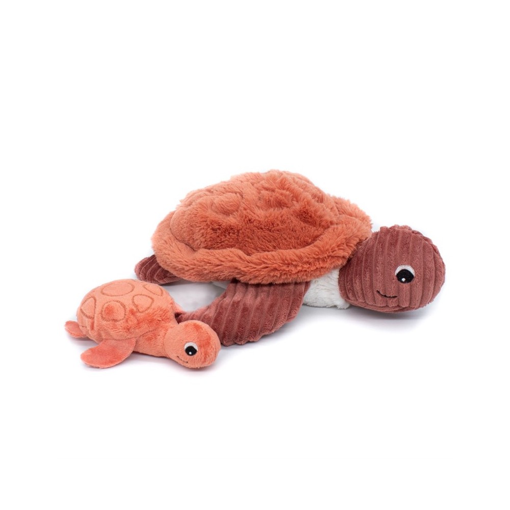 Ptipotos - Tortue Maman/Bébé Terracotta