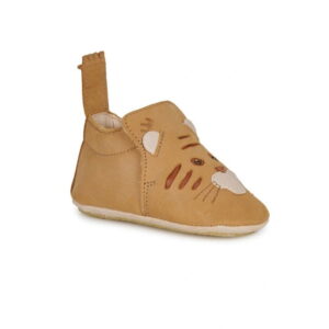 Easy Peasy - Chaussons Cuir Tigre 6/12 Mois