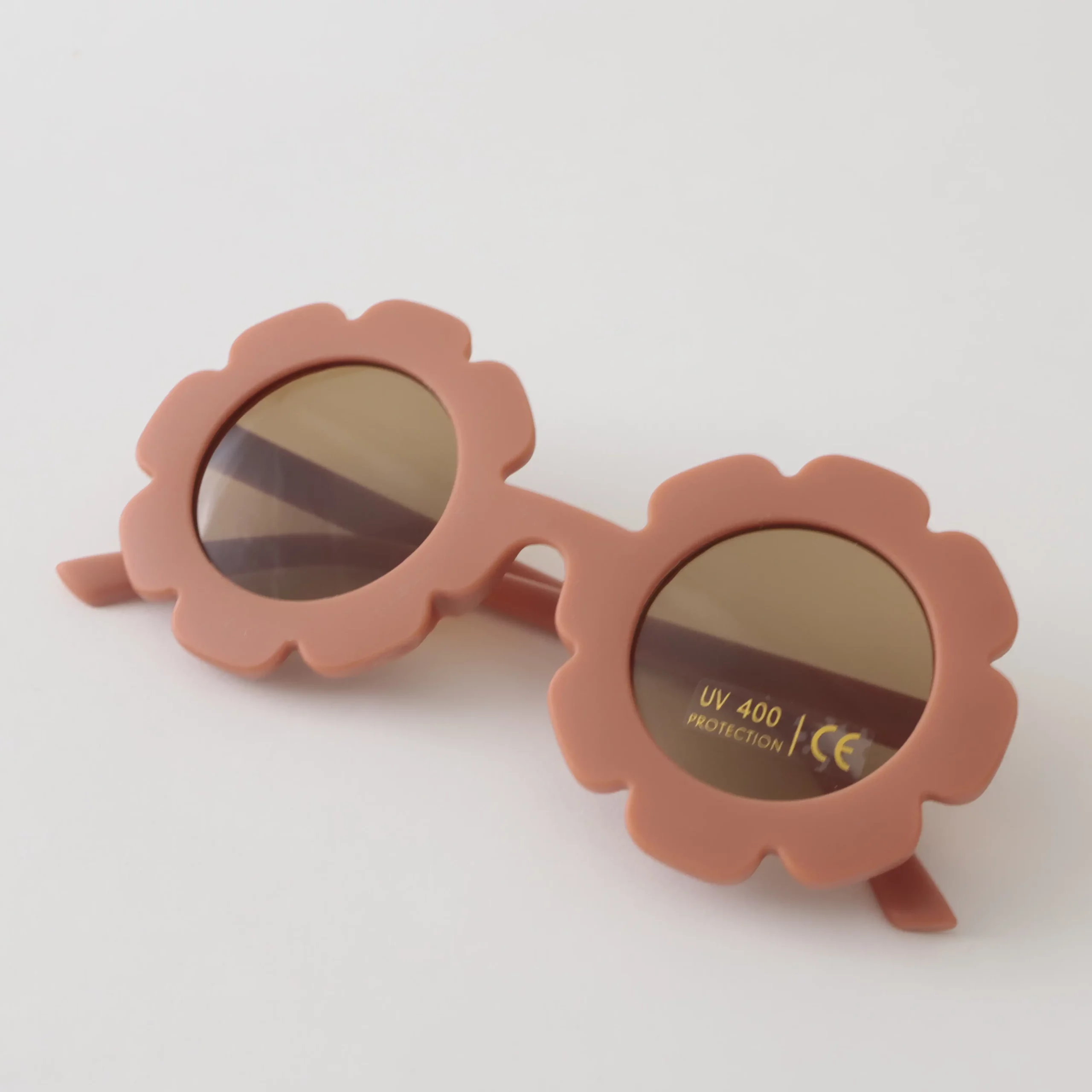 Lunettes de Soleil Fleurs Rouille