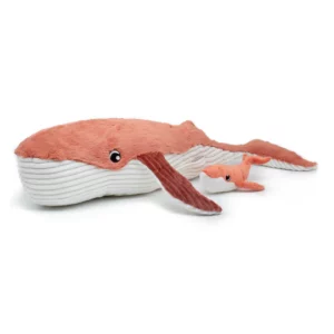 Ptipotos - Baleine Géante Maman/Bébé Rouille