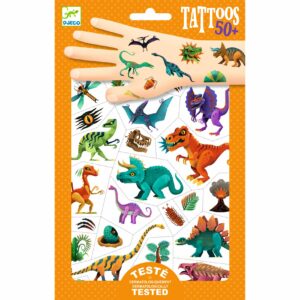 Tatouages Temporaires Dinosaures