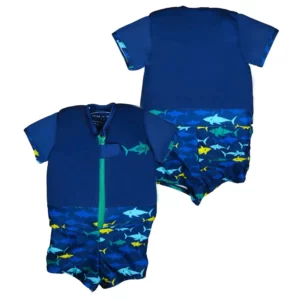 Swimming - Maillot de Bain Flottant Requins 13/15 kg
