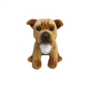 Chien Staff Américain Beige