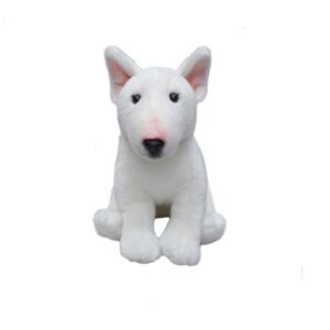 Chien Bull Terrier Blanc