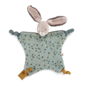 MR - 3 Petits Lapins - Doudou Lapin Sauge
