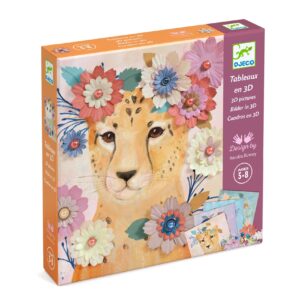 Loisirs Créatifs - 5/8 ans - Tableaux Couronnes de Fleurs