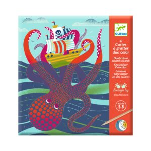 Loisirs Créatifs - 5/8 ans - Cartes à Gratter Océan