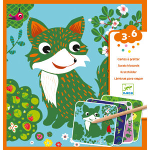 Premiers Loisirs Créatifs - 3/6 ans - Cartes à Gratter Petites Bêtes