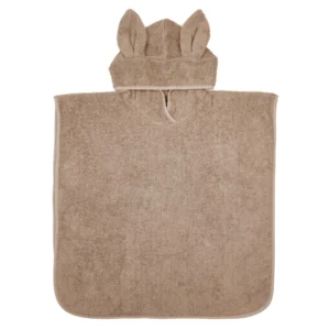 Poncho de Bain Lapin Sable