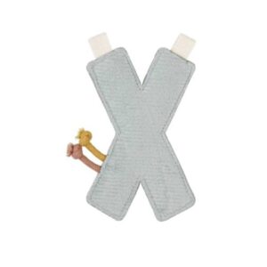 Petite Déco - Lettre Textile - Lettre X