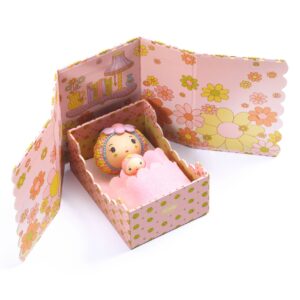 Tinyly - Set Tinyroom Rose et Fleur