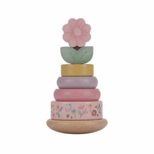Collection Forêt - Tour à Empiler en Bois Rose