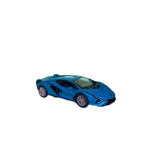 Voiture à Friction - Lamborghini Sian Bleue