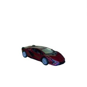 Voiture à Friction - Lamborghini Sian Rouge