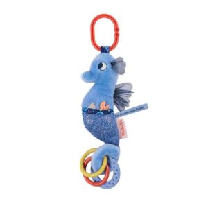 MR - Collection Les Aventures de Paulie - Hochet à Suspendre Hippocampe