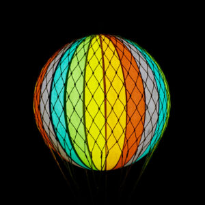 Montgolfière XL Suspension Lumineuse Arc-en-Ciel