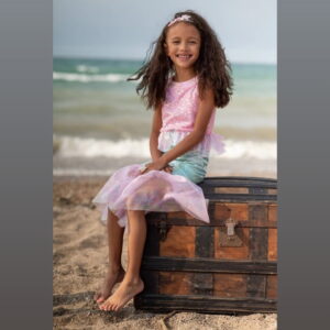Robe Sirène Paillettes 7/8 ans