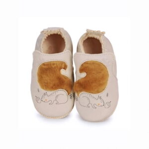 Easy Peasy - Chaussons Cuir Ecureuil 24 mois