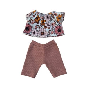 Minikane The Dressing by Maman Poule et Papa Coq - Ensemble Tee-shirt + Pantalon Mariette