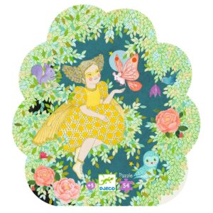 Puzzle Silhouette 54 Pièces - 5 ans et Plus - L'Arbre de Flora