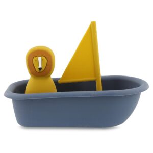 Trixie - Jouet de Bain - Monsieur Lion et son Bateau