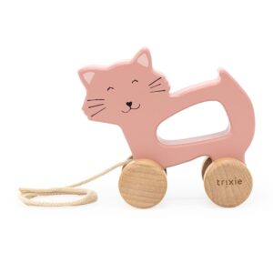 Trixie - Jouet à Trainer en Bois Mademoiselle Chat