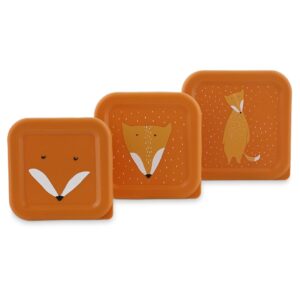 Set 3 Boîtes à Goûter Monsieur Renard