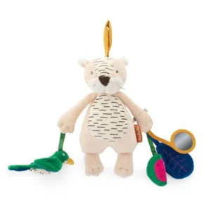MR - Collection La Forêt Mawa - Peluche d'Activités à Suspendre Tigre Baboo