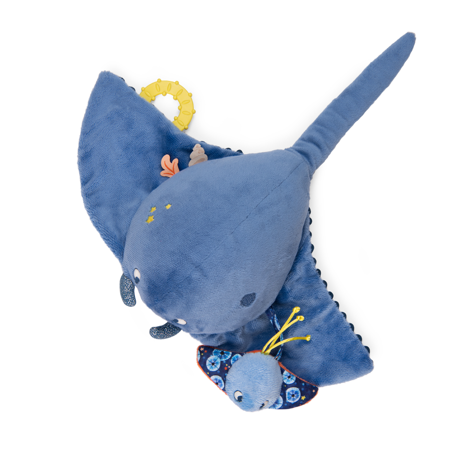 MR - Collection Les Aventures de Paulie - Peluche d'Activités Raie