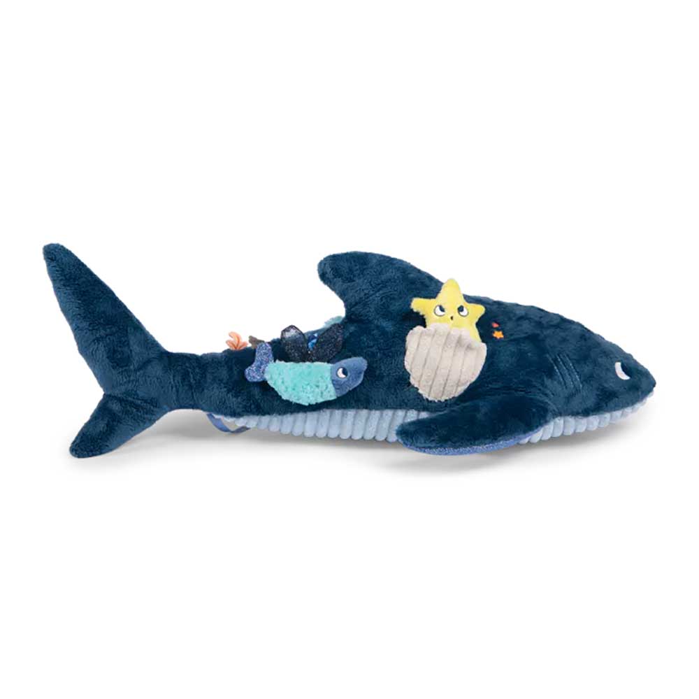 MR - Collection Les Aventures de Paulie - Grande Peluche d'Activités Requin