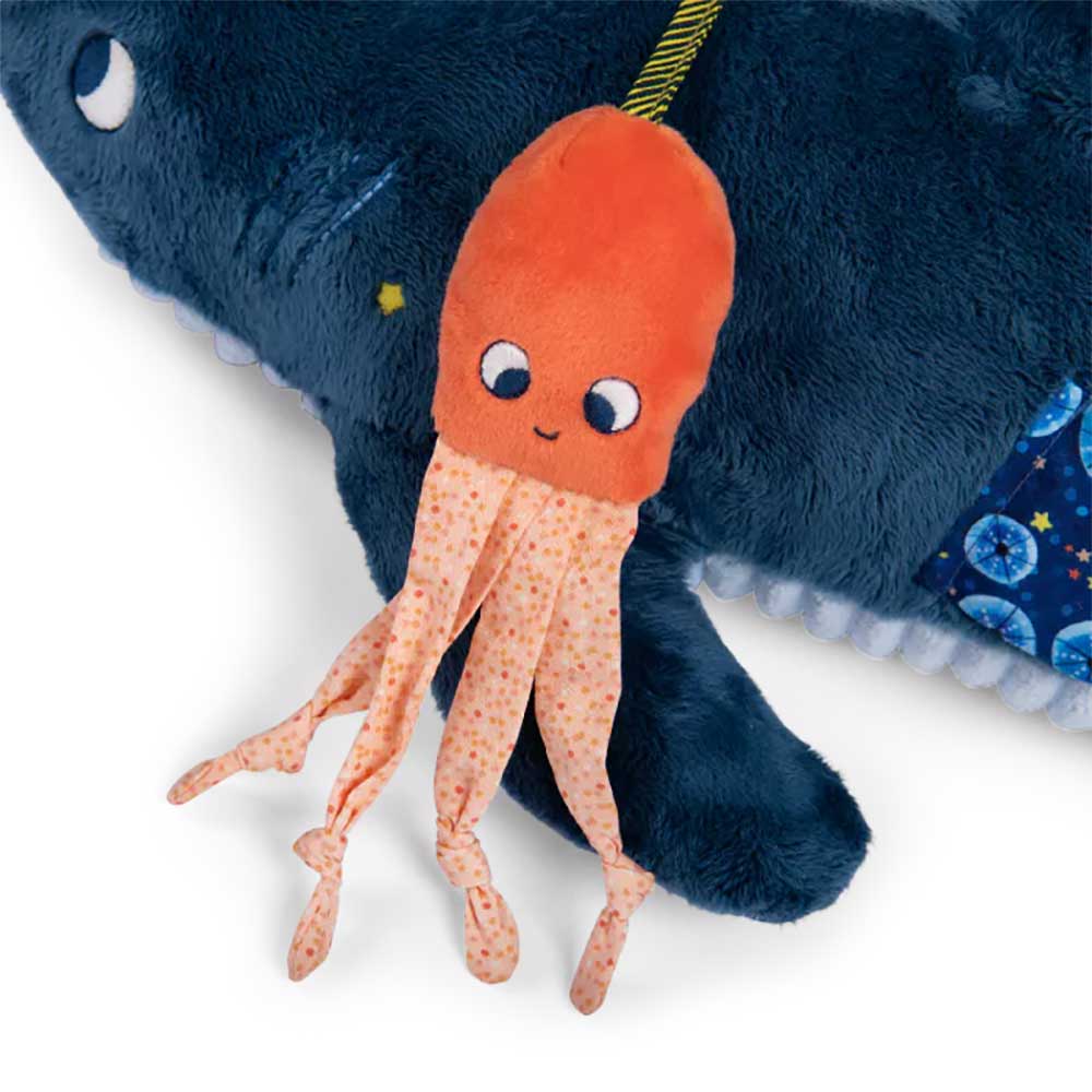 MR - Collection Les Aventures de Paulie - Grande Peluche d'Activités Requin