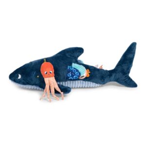 MR - Collection Les Aventures de Paulie - Grande Peluche d'Activités Requin