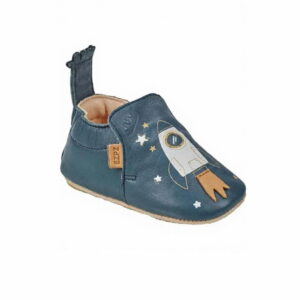 Easy Peasy - Chaussons Cuir Fusée 12/18 mois